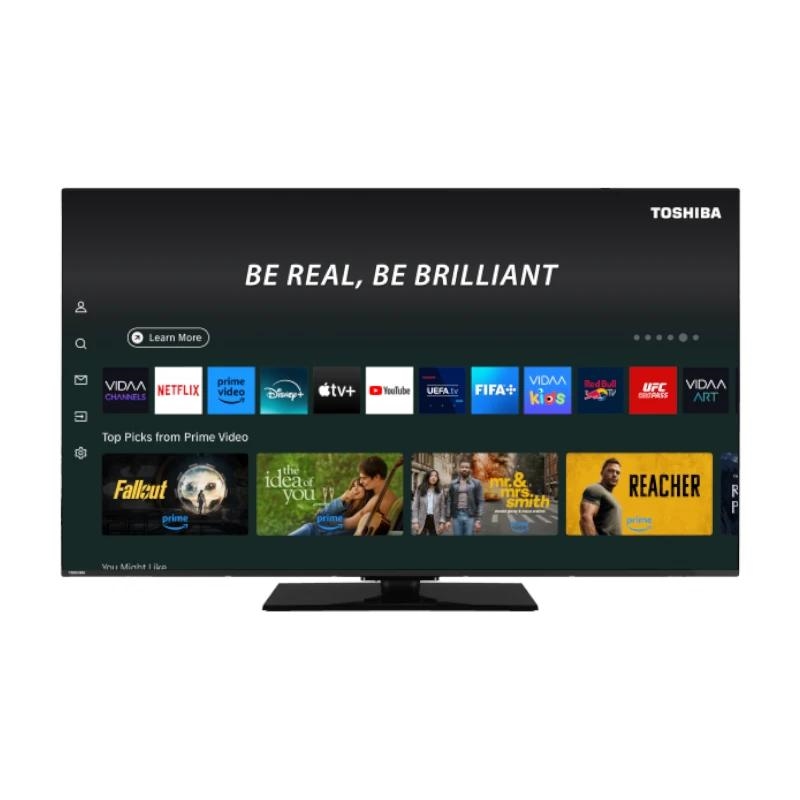 Toshiba Tv 65" 65Qv3F63Dg Uhd  Qled Smart Tv Allm
