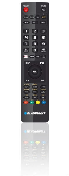 Blaupunkt Mando Universal Para Samsung - Preconfigurado - Alimentacion A Pilas - Control Por Infrarrojos - Color Negro