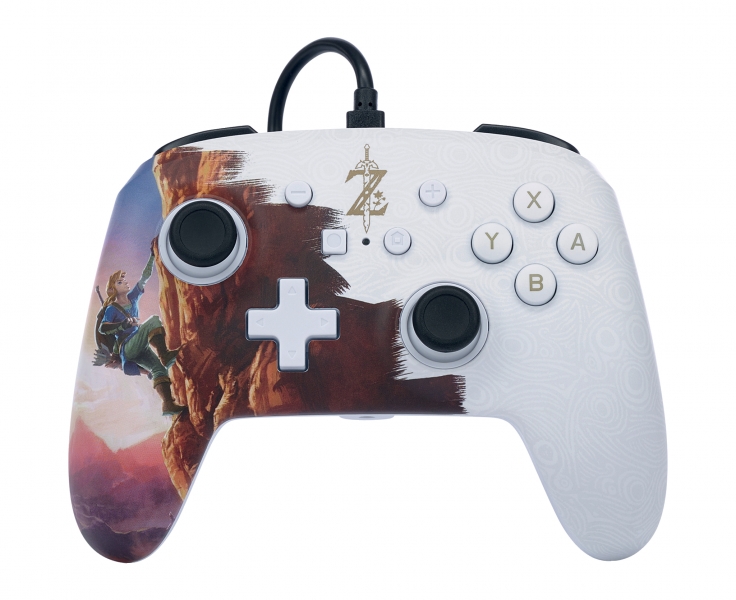 Powera Mando Con Cable Enhanced Para Nintendo Switch - Hero's Ascent