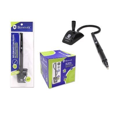 Bismark Boligrafo Con Peana Giro 360 Grados Colores Surtidos Blíster 1 Unidad