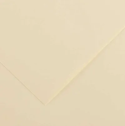 Canson Guarro Pack De 25 Cartulinas Iris De 185G - 50X65Cm - Color Crema