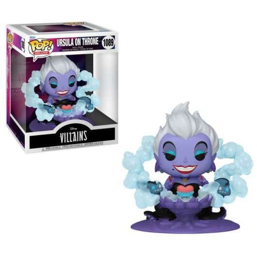 Funko Pop Deluxe Disney Villanos Ursula En El Trono - Figura De Vinilo - Altura 12.8Cm Aprox.