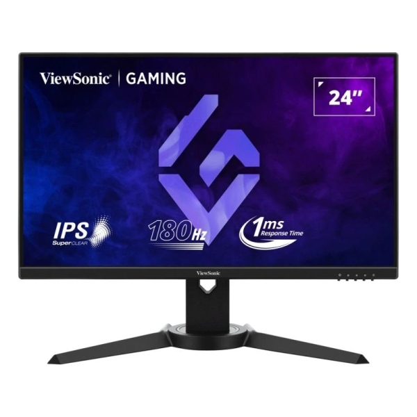 Viewsonic Vx2479J-Hd-Pro Monitor 23.8" Led Ips Fullhd Hdr - 180Hz - Respuesta 1Ms - 16:9 - Ajustable En Altura, Giratorio E Inclinable - Hdmi, Displayport - Color Negro