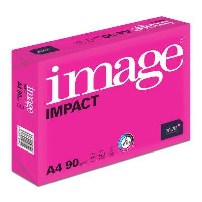 Image Papel Impact Din A4 90Gr Paquete 500H Blanco