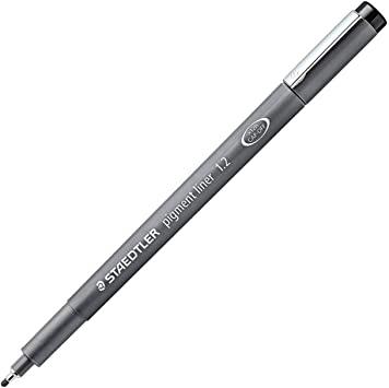 Staedtler Rotulador Calibrado Pigment Liner 1.2Mm Negro