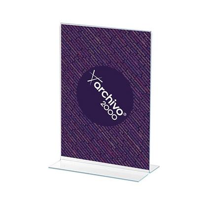 Archivo 2000 Expositor Sobremesa En Forma De T Din A3 Vertical 115X300X425 Mm