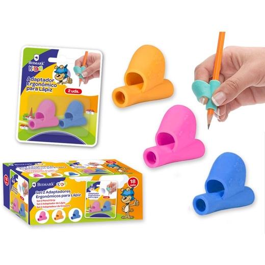 Bismark Adaptador De Lapicero Para Aprendizaje C/Surtidos -Set De 2-