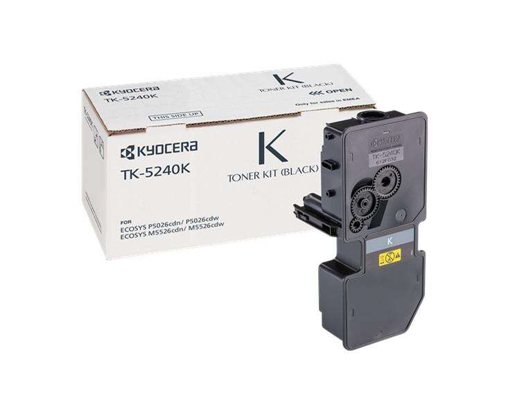 Kyocera Tk5240 Negro Cartucho De Toner Original - 1T02R70Nl0/Tk5240K