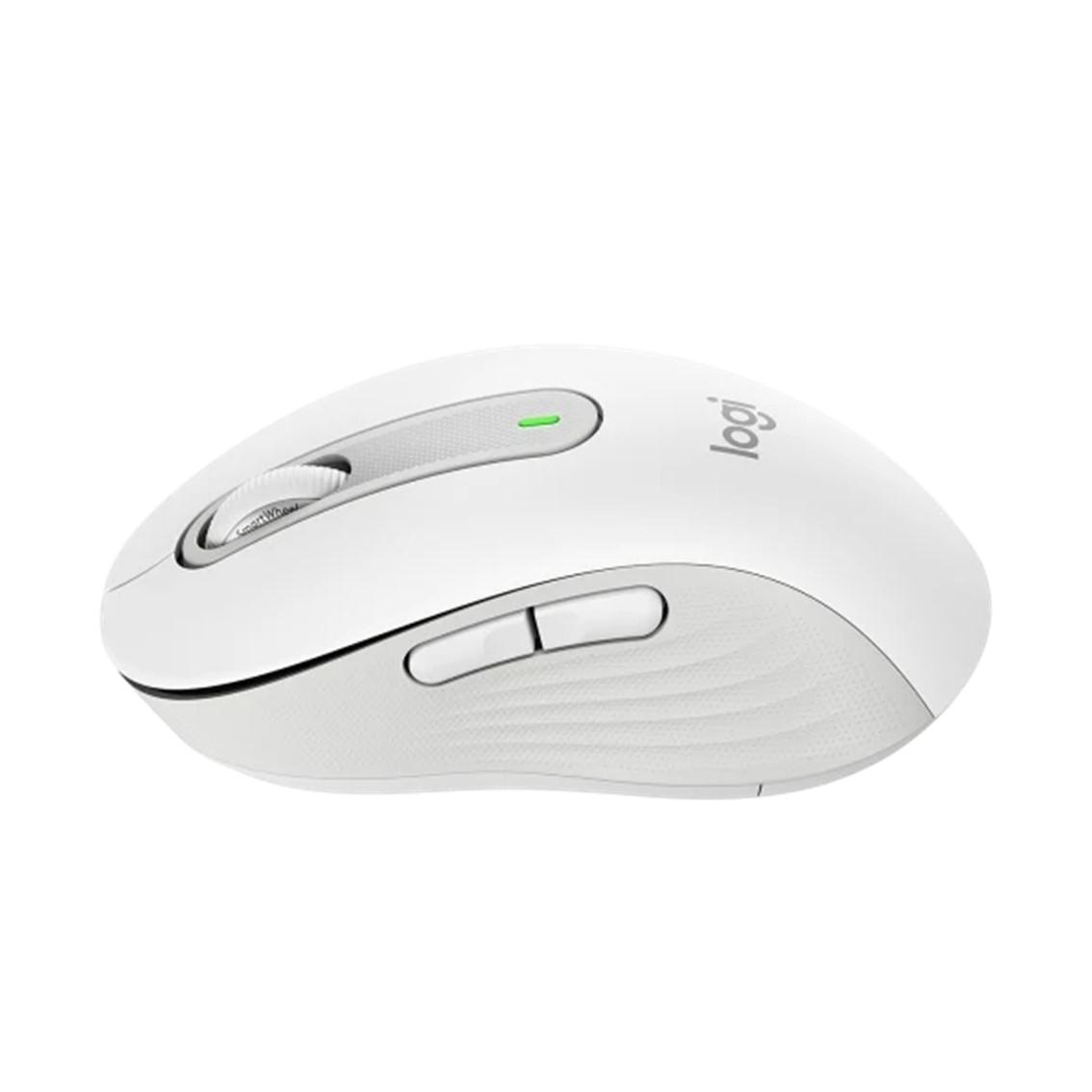 Logitech Ratón M650 Inalambrico Optico Wireless Diestro Blanco Crudo