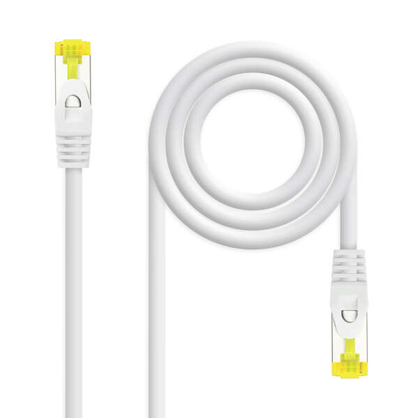 Nanocable Cable De Red Latiguillo Rj45 Lszh Cat.6A Sftp Awg26 0.50M - Color Blanco