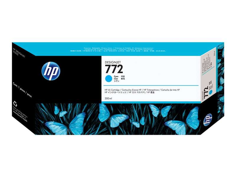 Hp 772 Cyan Cartucho De Tinta Original - Cn636A