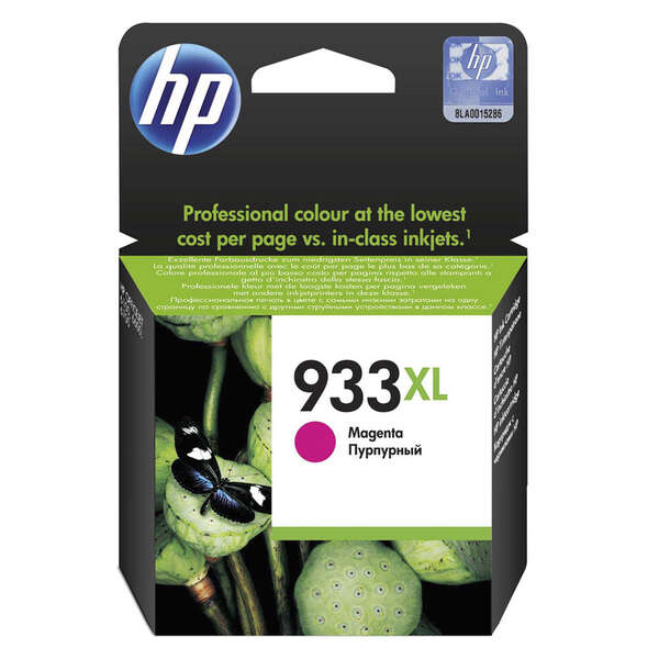 Hp 933Xl Magenta Cartucho De Tinta Original - Cn055Ae