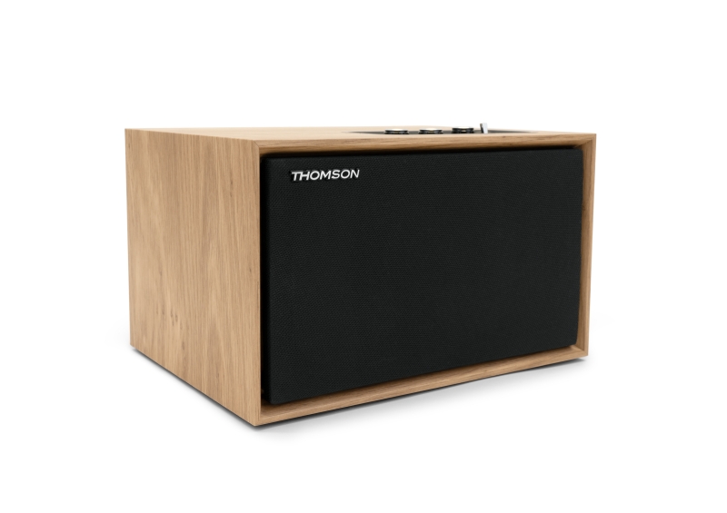 Thomson Ws302 Sistema Estereo 2.1 - Bluetooth - Potencia Musical 50W - Color Madera