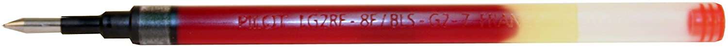Pilot Recambio Para Boligrafos G2, B2P, G2 Victoria, G-Knock, Serie Mr - Color Rojo