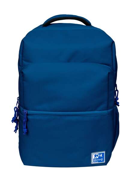 Oxford B-Ready Mochila Escolar - Tirantes Acolchados Y Ajustables - Tamaño 42X30X15Cm - Color Azul Marino