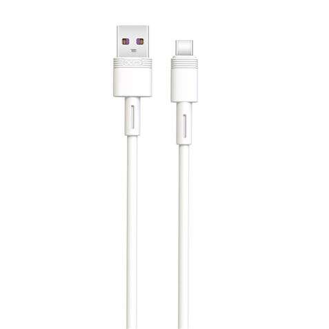 Xo Cable Nbq166 Carga Rapida Usb - Tipo C - 5A - 1M - Color Blanco