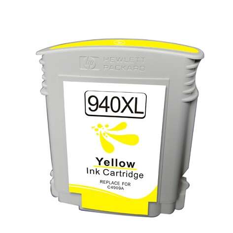Generico Hp 940Xl Amarillo Cartucho De Tinta - Reemplaza C4909Ae