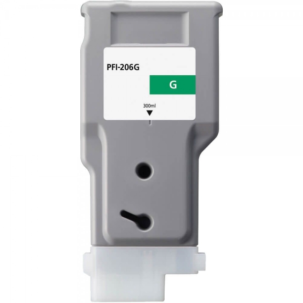 Canon Pfi206 Verde Cartucho De Tinta Pigmentada Generico - Reemplaza Pfi206G/5310B001