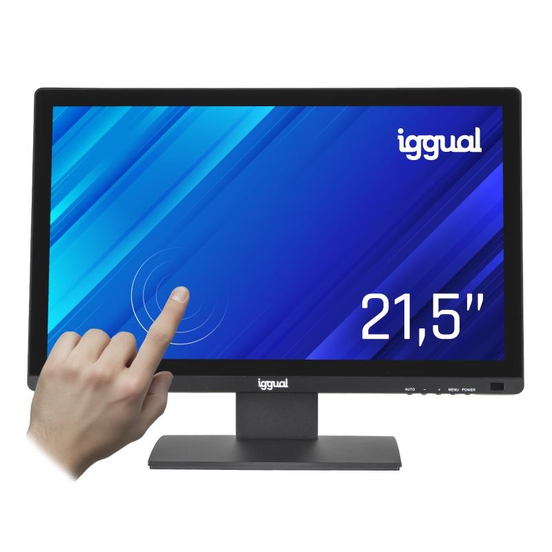 Iggual Monitor Táctil Capacitivo 21,5" 16:9 Fhd