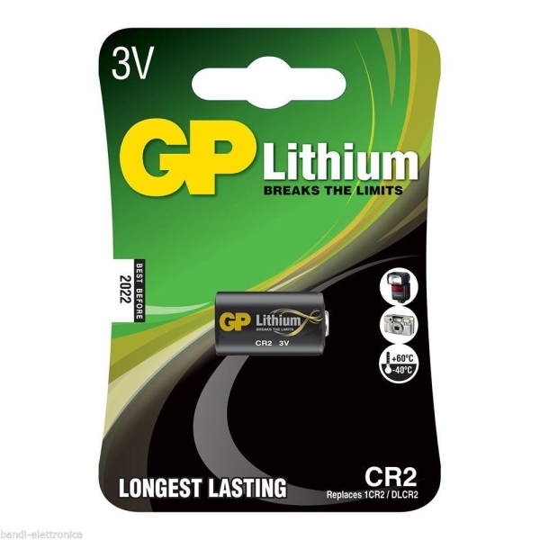 Gp Lithium Cr2 Pack De 1 Pila Cr2 3V