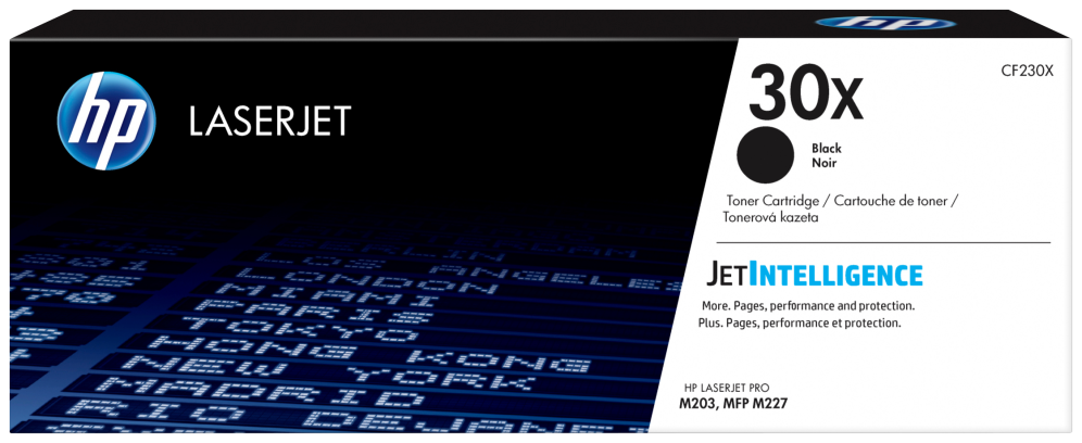 Hp Cartucho De Tóner Original Laserjet 30X Negro De Alta Capacidad