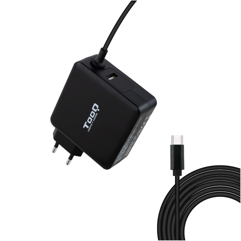 Tooq Cargador Portátil Conector Usb-C 65W