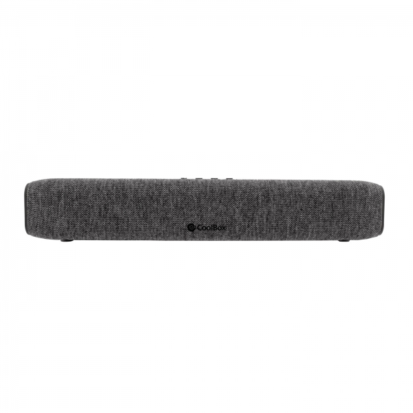 Coolbox Band Bs23 Barra De Sonido 10W - Jack 3.5Mm - Bluetooth 5.3 -  Color Gris