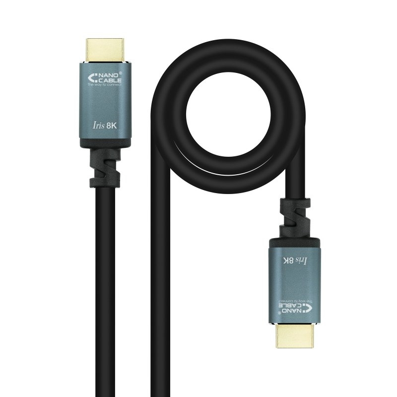 Nanocable Cable Hdmi 2.1 Iris 8K M/M, 2 Metros