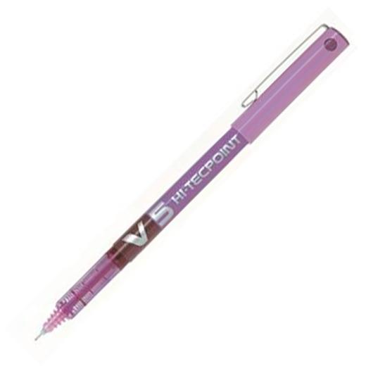 Pilot Roller Tinta Líquida V-5 Hi-Tecpoint Violeta