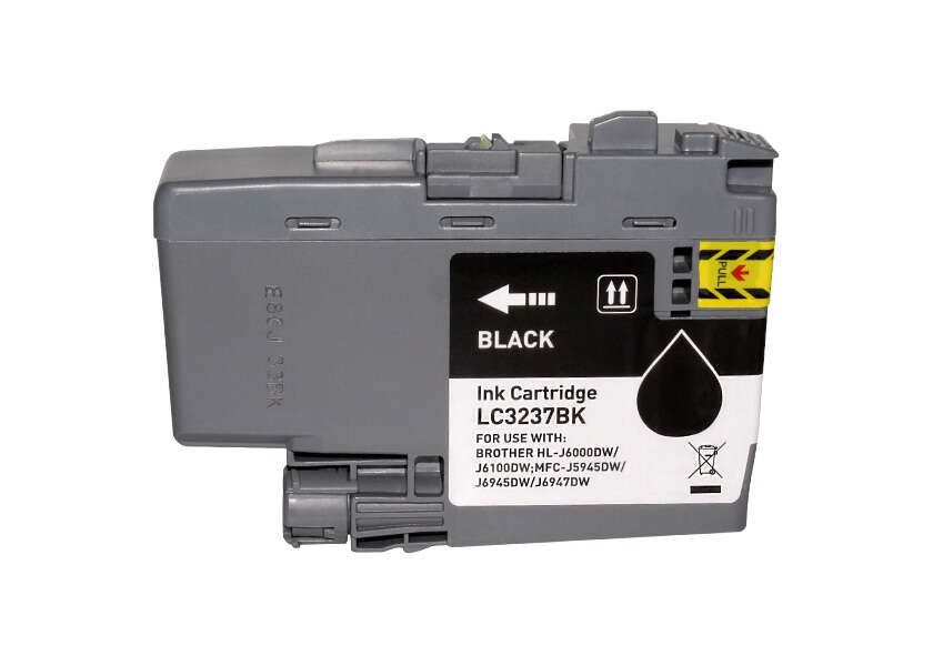 Brother Lc3237 Negro Cartucho De Tinta Pigmentada Generico - Reemplaza Lc3237Bk
