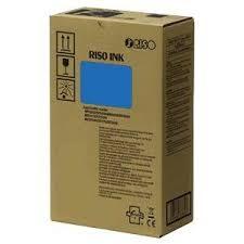 Riso Tinta Azul Medio Serie Mf/Sf/Ze (Pack 2) (Sustituye A S6940E Y S7198E)