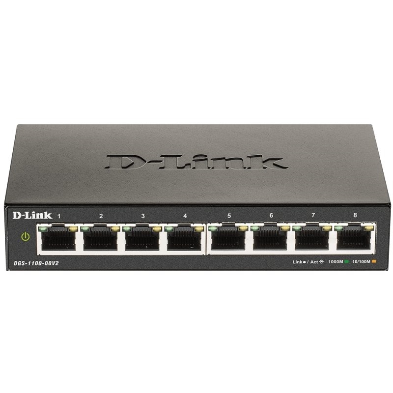 D-Link Dgs-1100-08V2/E Smart Switch 8Xgbe L2