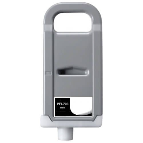Canon Pfi703/Pfi303 Negro Cartucho De Tinta Pigmentada Generico - Reemplaza 2963B001/2958B001