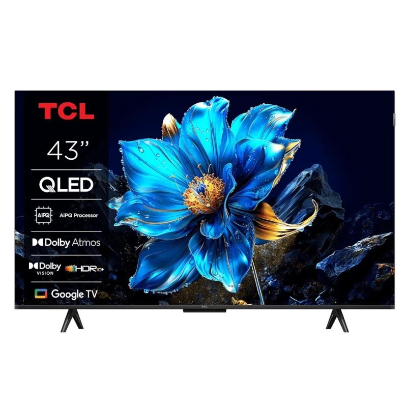Tcl 43P7K Tv 43" Uhd Qled Googletv Dolby Atmos