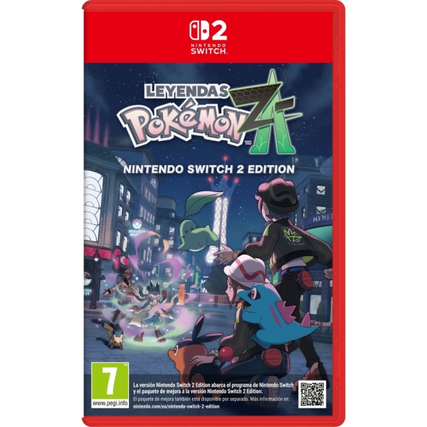 Nintendo Videojuego Pokemon Legends Za Para Consola Nintendo Switch 2 - Genero Rpg/Aventura - Pegi 7