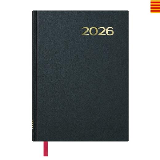 Dohe Agenda Anual Síntex 14X20Cm Dp Negro 2026 Catalán