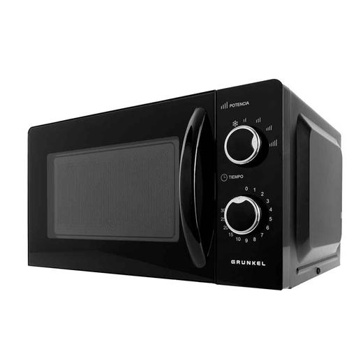 Grunkel Microondas Sin Grill 700W 20L Negro