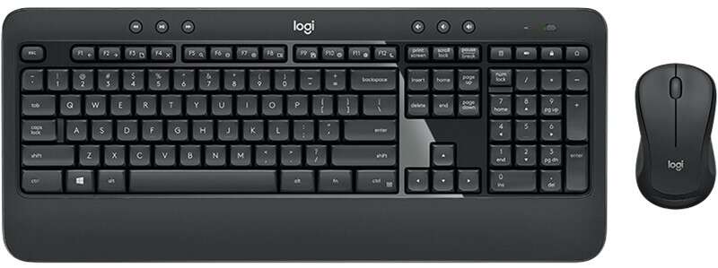 Logitech Mk540 Advanced Pack Inalambrico Teclado K540 + Raton M310 3 Botones - Uso Ambidiestro - Color Negro