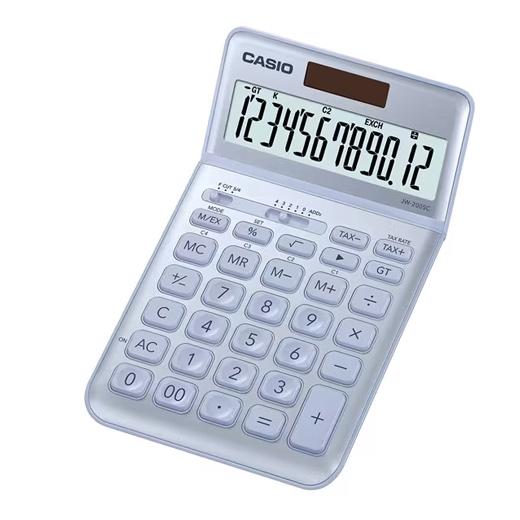 Casio Calculadora De Oficina Sobremesa 12 Dígitos Azul