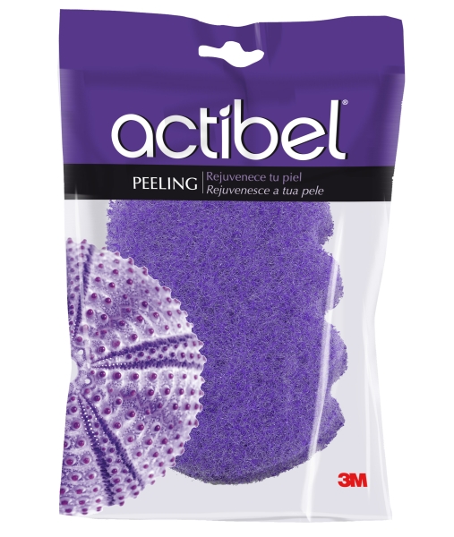 Actibel Esponja Corporal De Peeling - Exfoliante - Color Lavanda