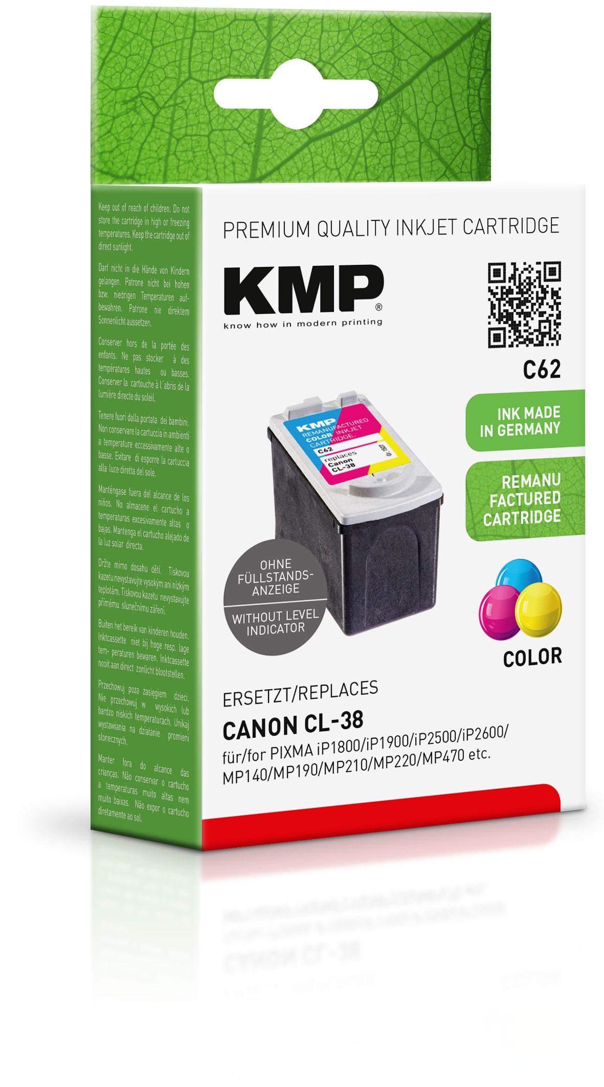 Tinta Kmp 3 Colores C M Y Ip 1800 1900 2200 2500 2600 - Mp 130 140 190 210 220 470 - Cl 38