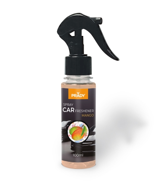 Prady Ambientador Coche Mango - Frasco De 100 Ml - Spray Pulverizador