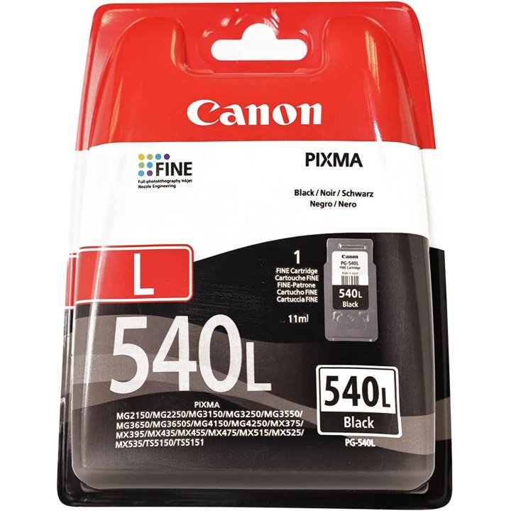 Cartucho Canon Pg540L Negro