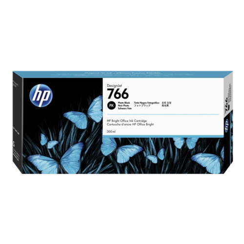 Hp 766 Negro Photo Cartucho De Tinta Original - P2V94A