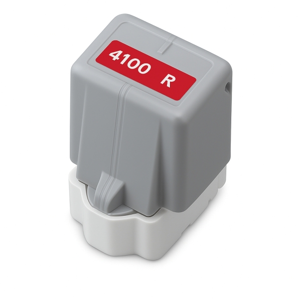 Canon Pfi4100 Rojo Cartucho De Tinta Pigmentada Generico - Reemplaza Pfi4100R/6785C001