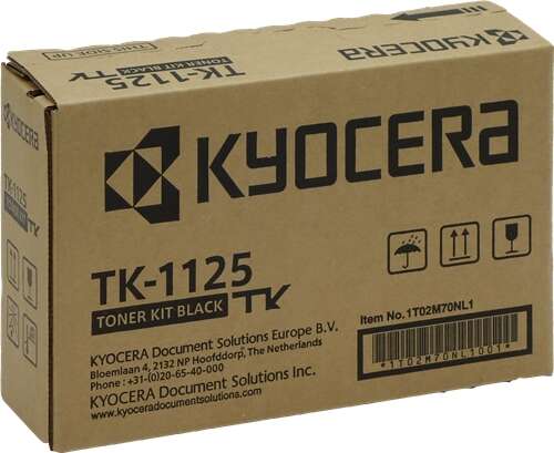 Kyocera Tk1125 Negro Cartucho De Toner Original - 1T02M70Nl0/1T02M70Nl1