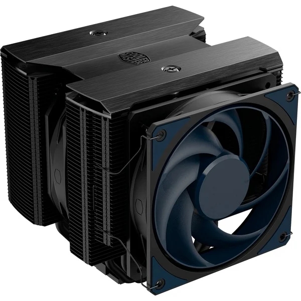 Cooler Master Ma824 Disipador Cpu - 8 Tubos -  Multisocket Universal - Doble Ventilador - Color Negro