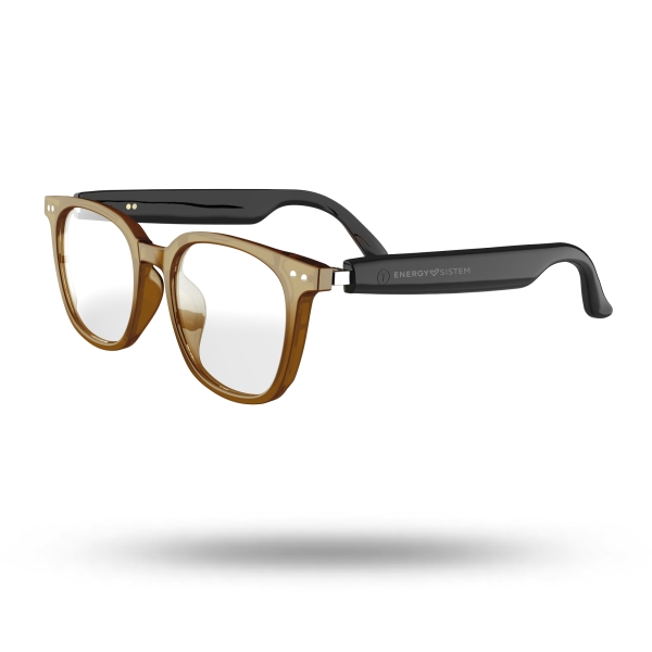 Energy Sistem Anti Blueray Music Gafas Bluetooth - Cristales Fotocromaticos Con Proteccion Uv400 Superior Y Anti Luz Azul - Reproduccion De Musica - Microfono Y Asistente De Voz - Ipx5 - Control Tactil - Color Space