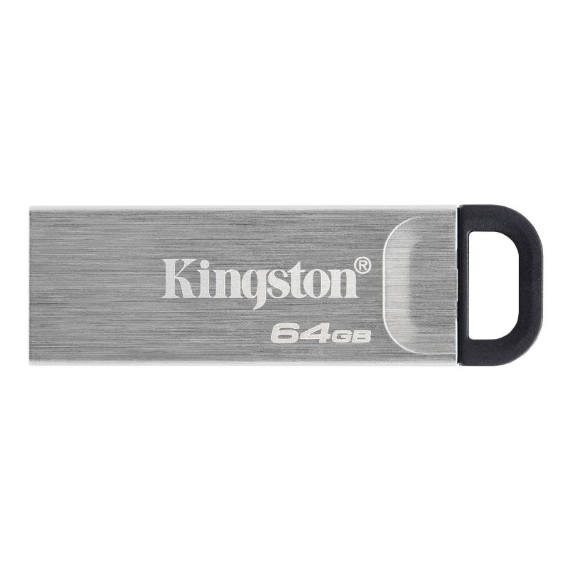 Kingston Datatraveler Dtkn 64Gb Usb 3.2 Gen1 Plata