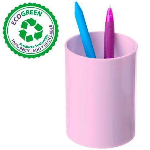 Archivo 2000 Portalápices Ecogreen 75X105Mm Reciclado Rosa Pastel